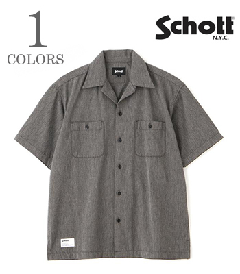 COTTON COVERT SS SHIRT