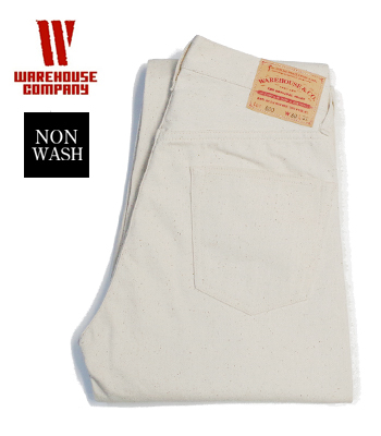 WAREHOUSE Lot 800 WHITE JEANS