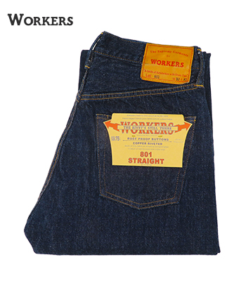 WORKERS Lot 801 Straight Jeans