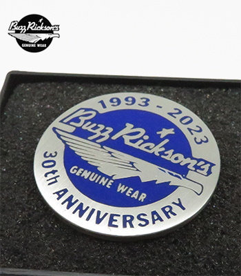 BUZZ RICKSON'S BUZZ RICKSON'S 30th ANNIVERSARY PIN BADGE