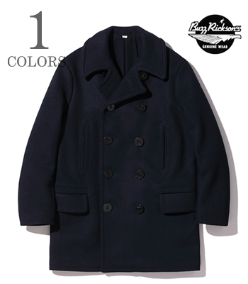 BUZZ RICKSON'S バズリクソンズ ENLISTED MEN'S OVERCOAT|ピーコート|LONG MODEL『PEA COAT NAVAL CLOTHING FACTORY』【アメカジ・ミリタリー】BR14146