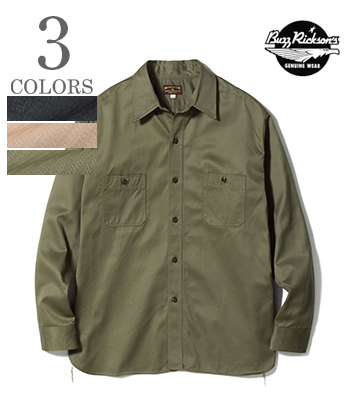 HERRINGBONE WORK SHIRTS