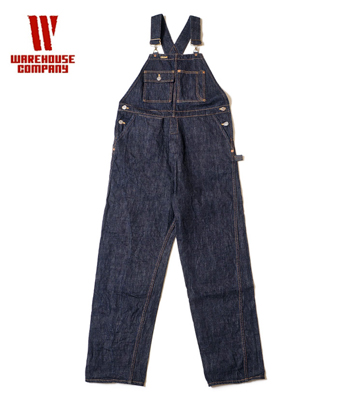 WAREHOUSE DD-1006XX NO.1 DENIM OVERALL