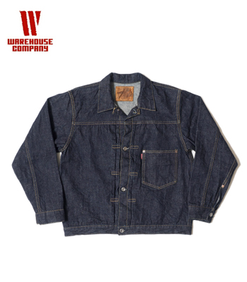 【大戦モデル】DD-S2001xx 1st デニムジャケット サイズ36 WAREHOUSE ウエアハウス 14oz|大戦モデル|1stタイプデニムジャケット