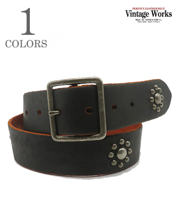 Hand Made Leather Belt CHASHIN CUSTOM