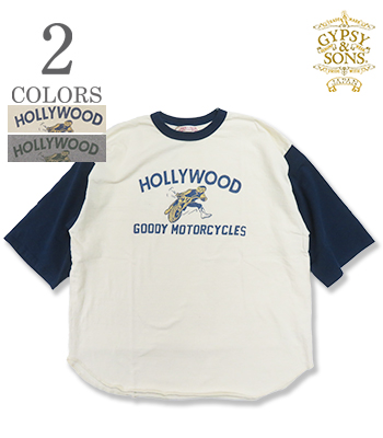 GOODY MOTORCYCLES TWO TONE 5/S TEE