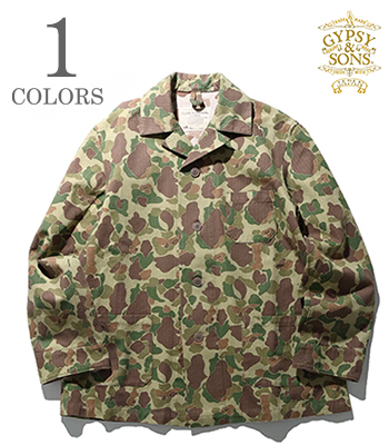 SLEEPING FROGSKIN CAMO SHIRTS JACKET