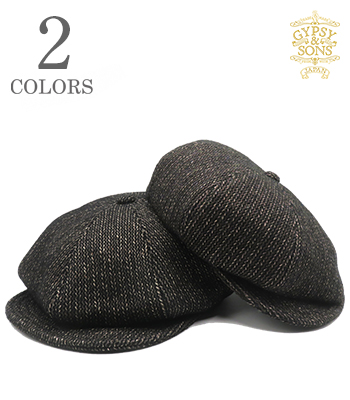 SALT & PEPPER NEWSBOY CAP