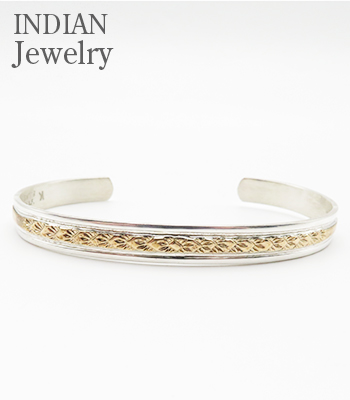 NAVAJO STAMPED SILVER JOLEEN YAZZIE