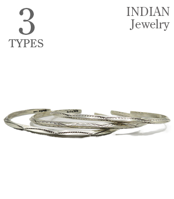 Navajo Stampede Silver Bangle Elaine Tahe