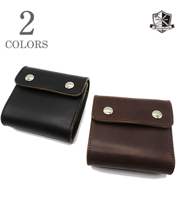 INCEPTION HORSE BUTT LEATHER TRUCKER WALLET(SHORT)