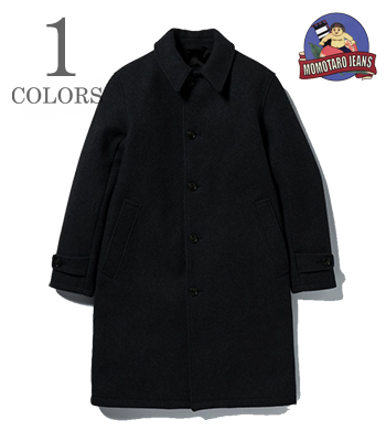 桃太郎ジーンズ HEAVY MELTON BALMACAAN COAT