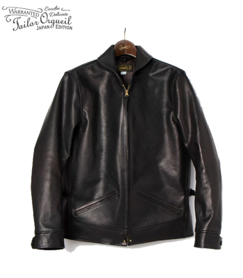 ORGUEIL Horsehide Zipper Cossack Jacket