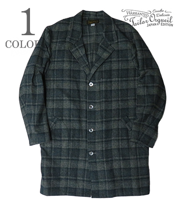 ORGUEIL Tweed Check Maquignon Coat