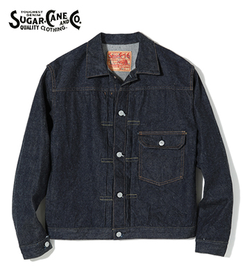 SUGAR CANE 13oz. BLUE DENIM BLOUSE 1937 MODEL