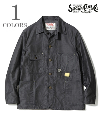 9.5oz. PRINT MOLESKIN WORK COAT