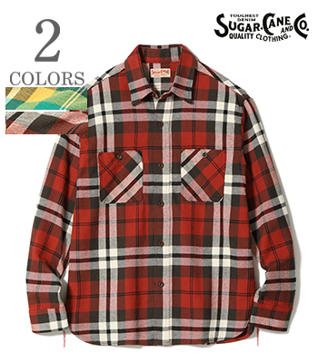 TWILL CHECK WORK SHIRT