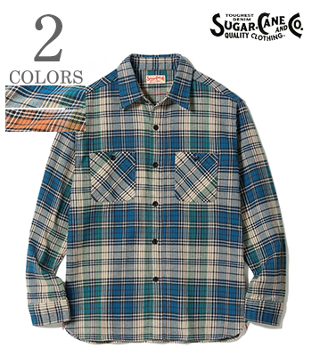 TWILL CHECK WORK SHIRT