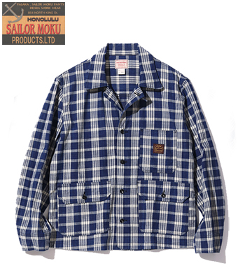 SAILOR MOKU PALAKA CHECK WORK JACKET
