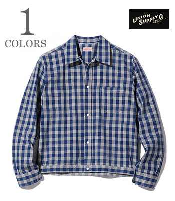 10oz. PALAKA CHECK SHIRT BLOUSE