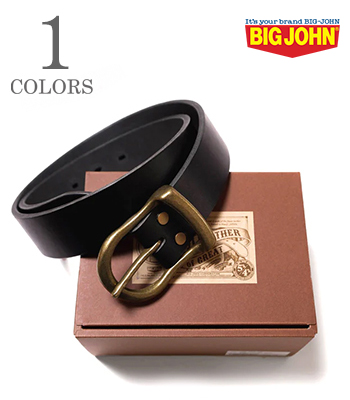 HIMEJI LEATHER ORIGINAL BELT Black