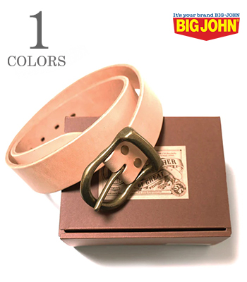 HIMEJI LEATHER ORIGINAL BELT Natural