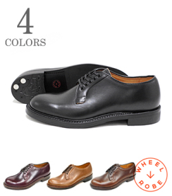 WHEEL ROBE PLAIN TOE BLUCHER