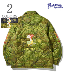 PHERROW'S Vietnam Liner Jacket VIETNAM MAP