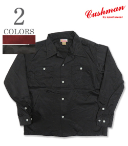 HAND STITCH OPEN COLLAR SHIRT