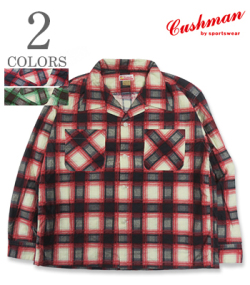 CHECK PRINT NEL OPEN COLLAR SHIRT