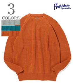 RAGLAN COTTON SWEATER