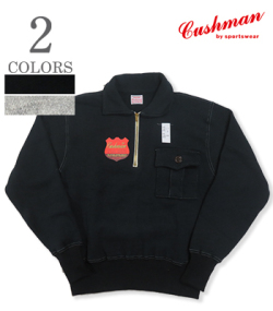 SWEAT HALF ZIP POLO　