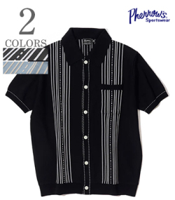 STRIPE KNIT SHIRT
