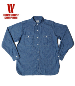 WAREHOUSE TRIPLE STITCH WORK SHIRT