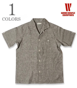 S/S OPEN COLLAR SHIRTS