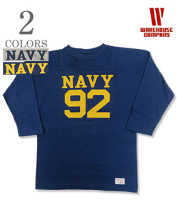 NAVY  FOOTBALL TEE