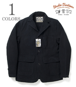 STUDIO D'ARTISAN 京黒紋付染刺し子 JACKET