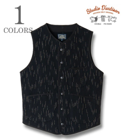 絣染 BEACH CLOTH VEST