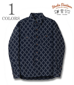 INDIGO SASHIKO SHIRT