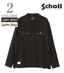 BOWLING SHIRT'LEATHER JACKET MAKES A MAN