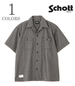 COTTON COVERT SS SHIRT