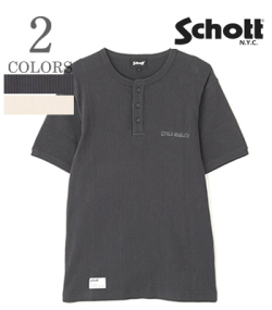 ARMY RIB HENLEY T-SHIRT