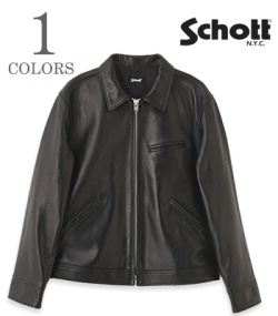 LEATHER TRACKER JACKET