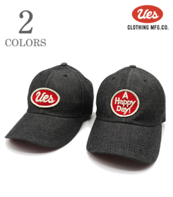 BLACK DENIM BALL CAP