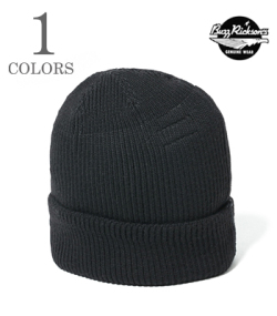 BUZZ RICKSON'S WILLIAM GIBSON COLLECTION バズリクソンズ ウールワッチキャップ|ニットキャップ『TYPE A-4 BLACK WATCH CAP』【アメカジ・キャップ】BR02272