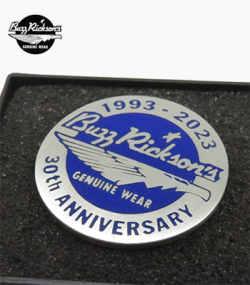 BUZZ RICKSON'S BUZZ RICKSON'S 30th ANNIVERSARY PIN BADGE
