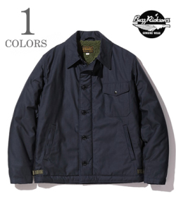 BUZZ RICKSON'S バズリクソンズ シビリアンモデル|バックサテン|ナイロンボア|デッキジャケット『Type A-2 DECK JACKET CIVILIAN MODEL』【ミリタリー・フライト】BR14957