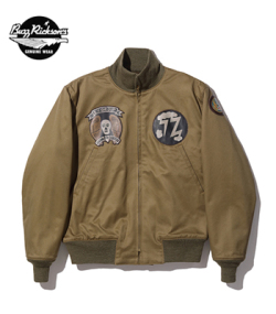 BUZZ RICKSON'S Type TANK SLASH POCKET BOMBER BARONS