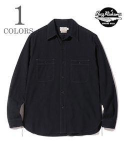 BUZZ RICKSON'S BLACK CHAMBRAY WORK SHIRTS