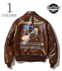 Type A-2 “BUZZ RICKSON'S 30th ANNIVERSARY MODEL UNITED SHEEP LINED CLOTHING CO. Heaven Sent BACK PAINT”